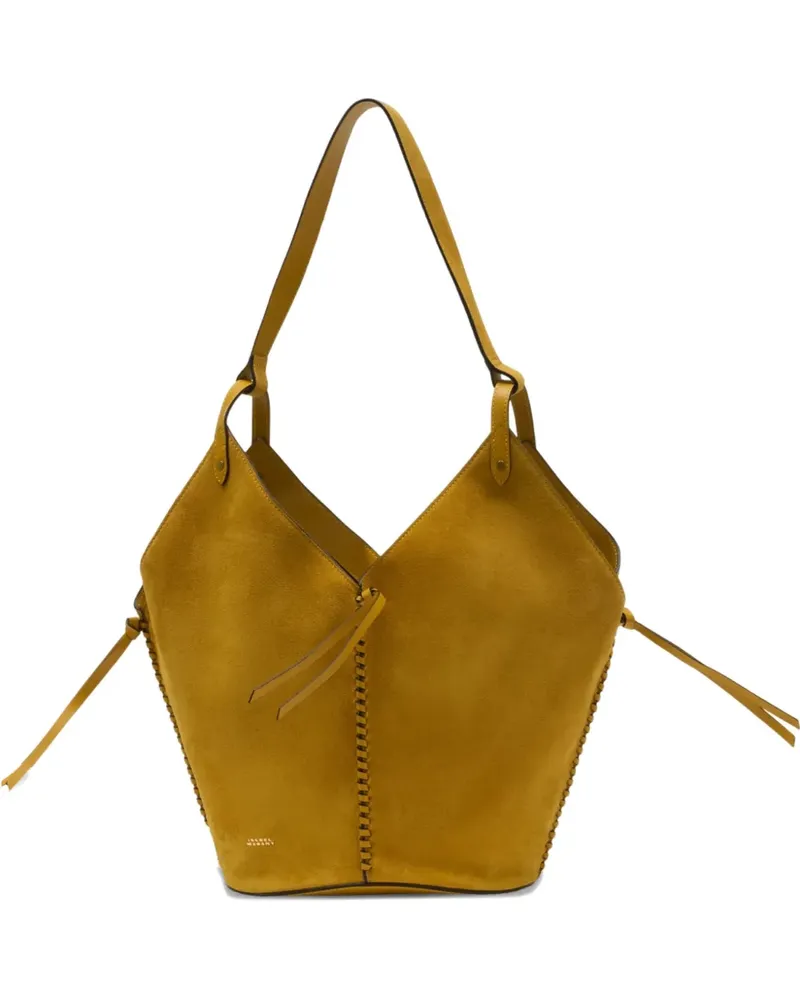 Isabel Marant Tampa suede bucket bag - Gelb Gelb