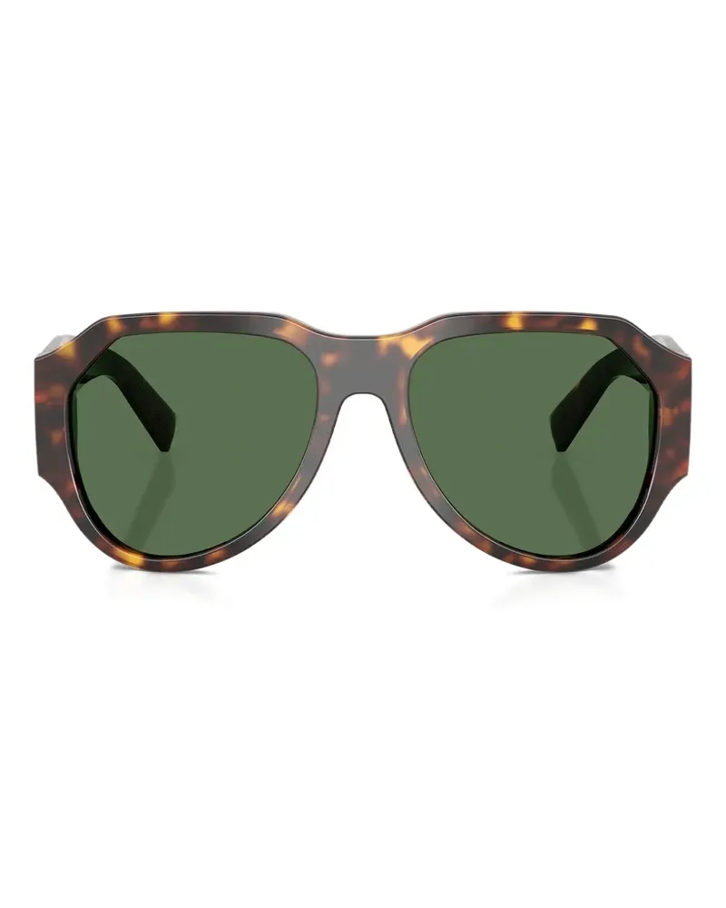 Dolce & Gabbana Sonnenbrille in Schildpattoptik - Braun Braun