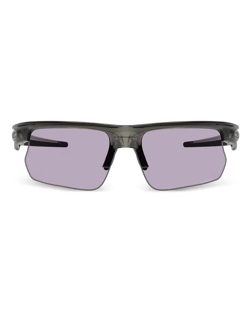Oakley BiSphaera square-frame half-rim sunglasses - Grau Grau