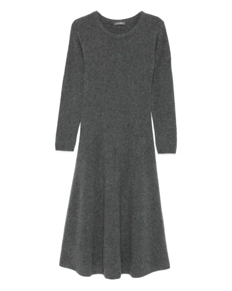 philo-sofie Midikleid mit langen Ärmeln - Grau Grau