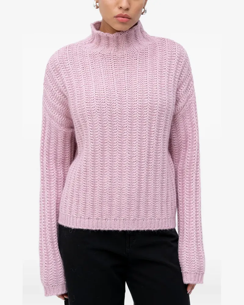 HUGO BOSS high-neck sweater - Rosa Rosa