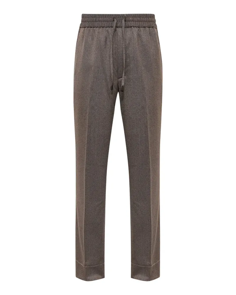 Brioni Asolo Hose mit Kordelzug - Braun Braun