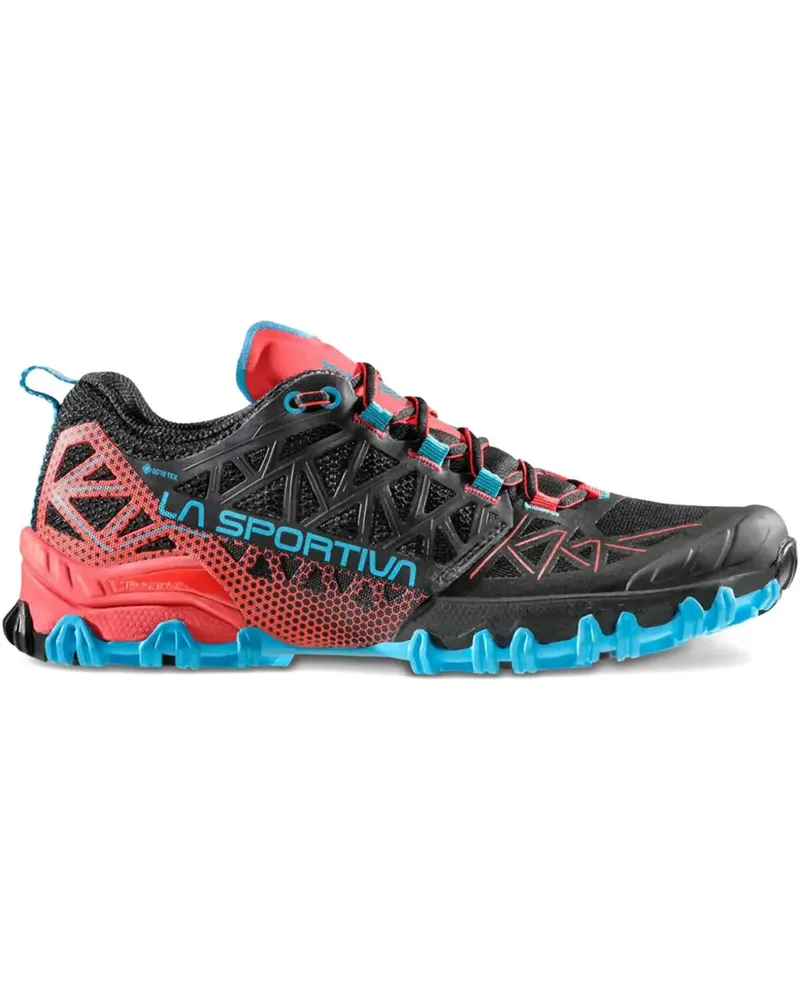 La Sportiva Sneakers mit Logo-Print - Schwarz Schwarz