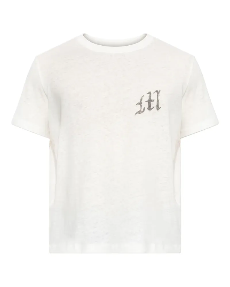 MISBHV T-Shirt mit Logo-Print - Nude Nude