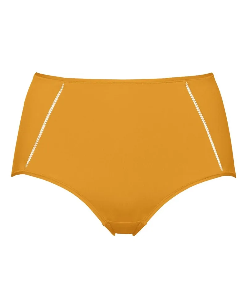 Eres Brina Soyeuse Slip mit hohem Bund - Gelb Gelb