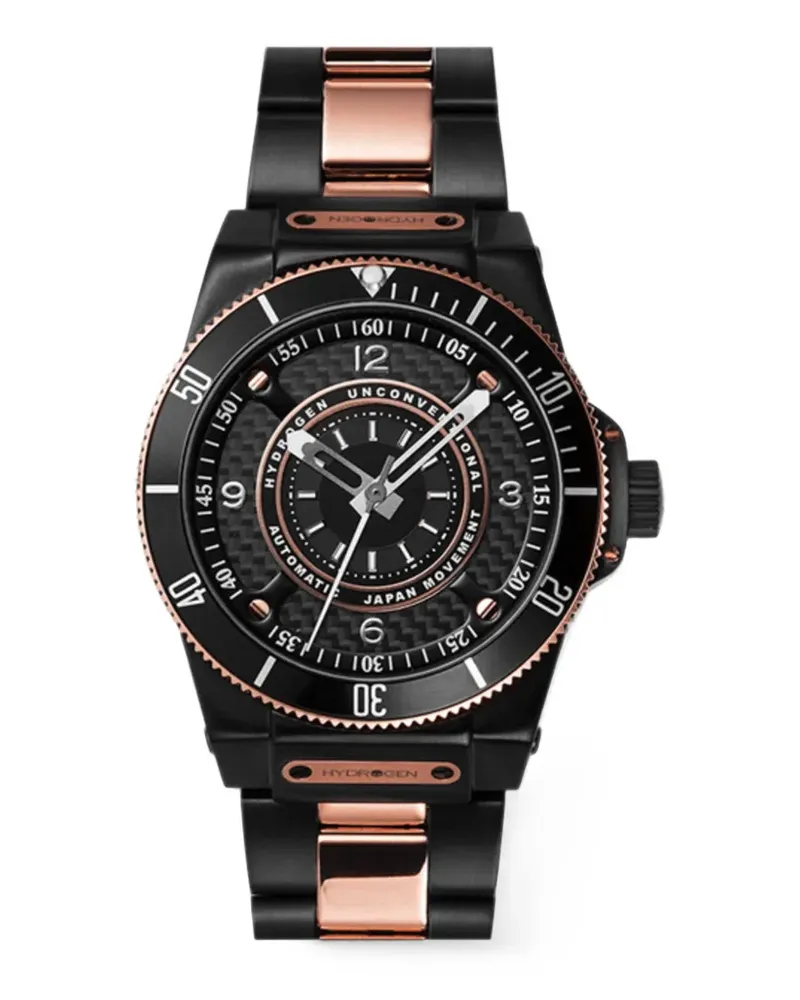 Hydrogen Sportivo Armbanduhr 40mm - Schwarz Schwarz