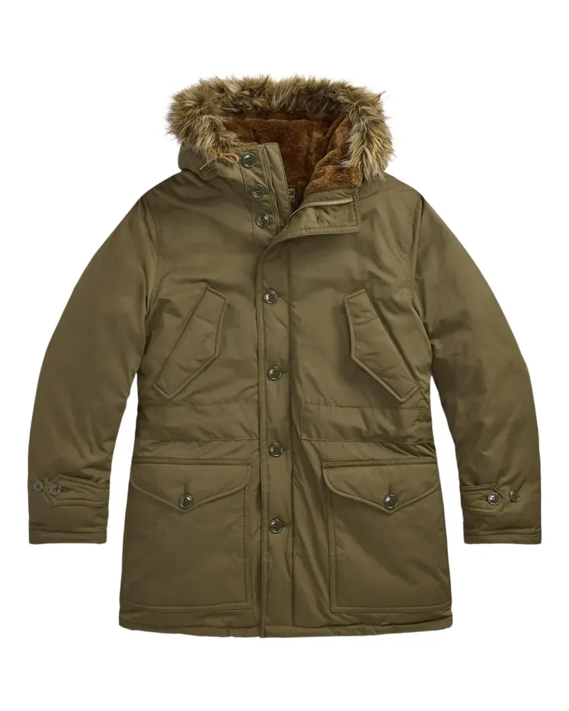 Ralph Lauren Parka aus Shearling - Grün Grün