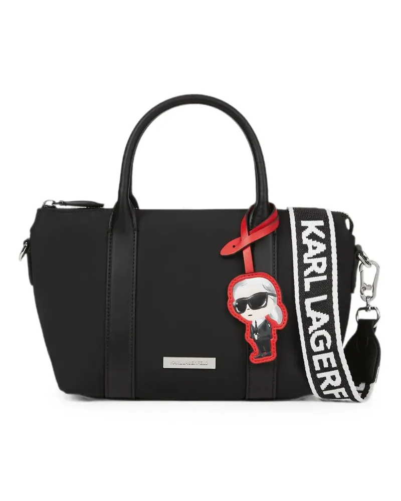 Karl Lagerfeld Kleine Ikon Tote Bag - Schwarz Schwarz