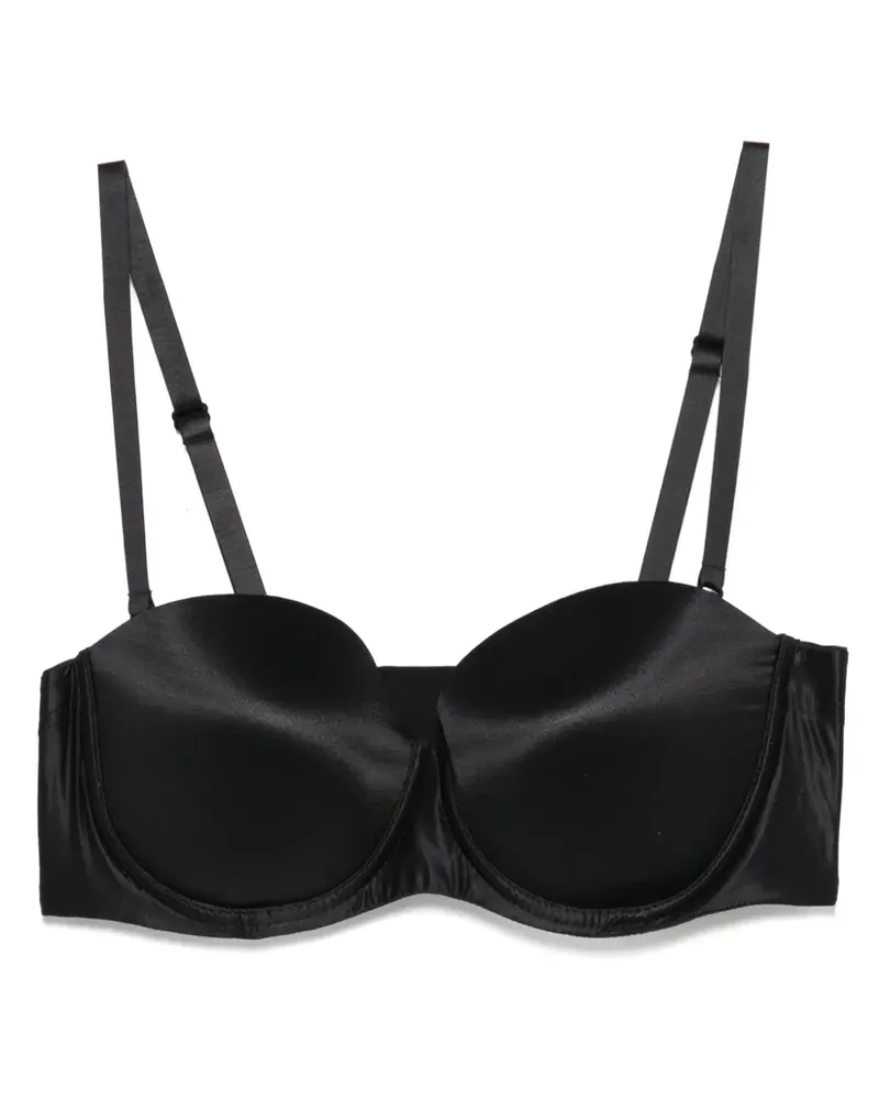 Wolford Semi-transparenter Bandeau-BH - Schwarz Schwarz
