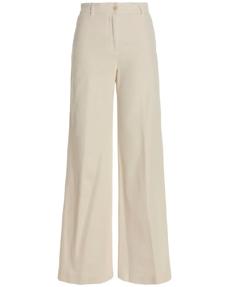 NUDE Jeans mit weitem Bein Nude