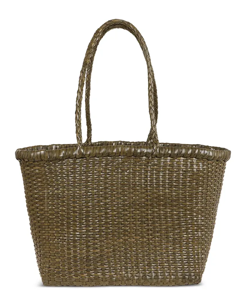 Dragon Diffusion Kleine B Weave Tote Bag - Grün Grün