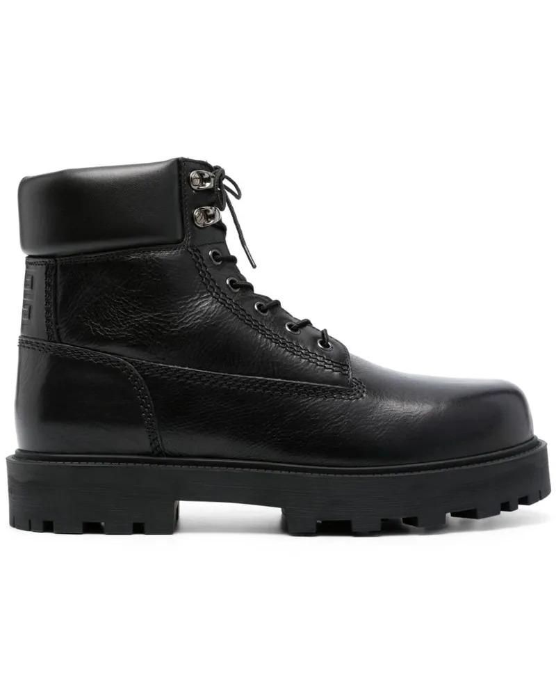 Givenchy Show Schnürstiefel mit 4G - Schwarz Schwarz