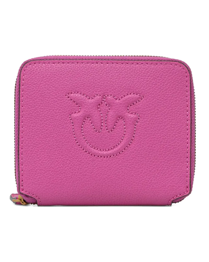 Pinko Kleines eckiges Portemonnaie - Rosa Rosa