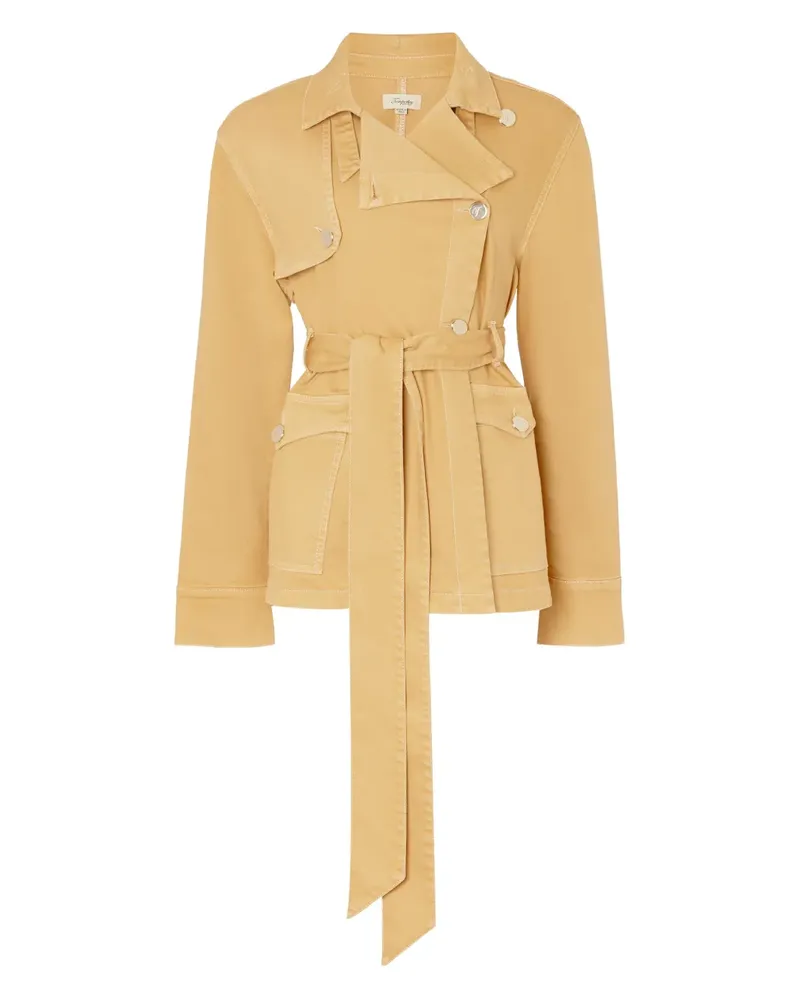 Temperley London Jeansjacke mit Gürtel - Braun Braun