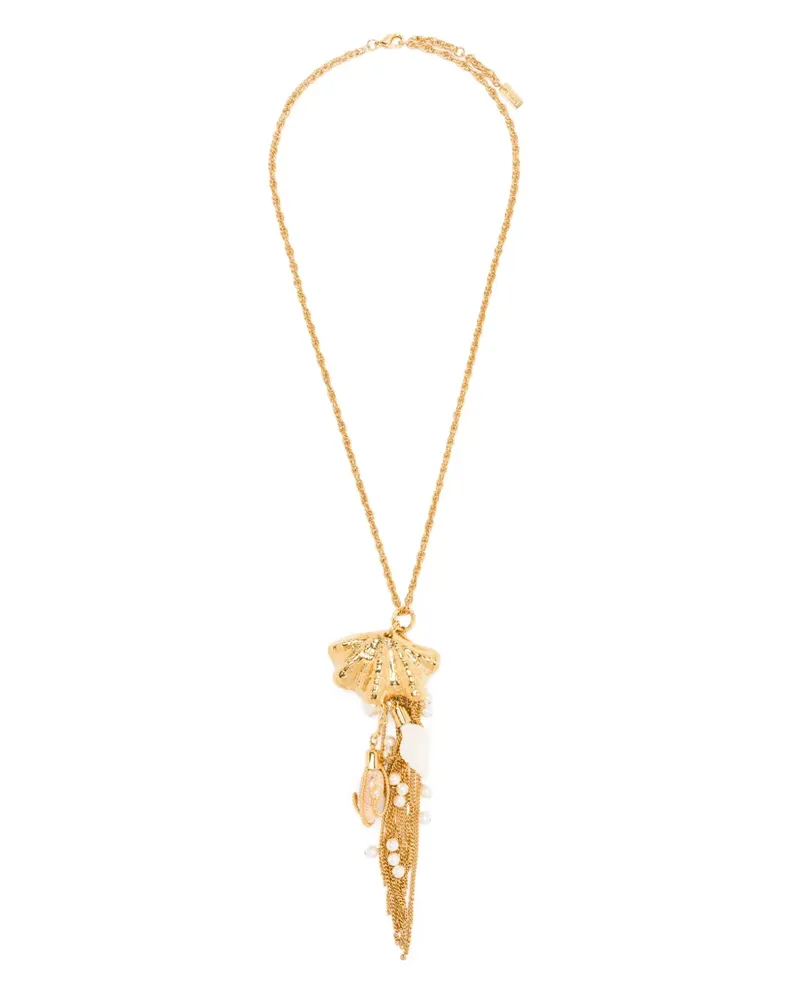 Chloé Halskette mit Muschelanhänger - Gold Gold