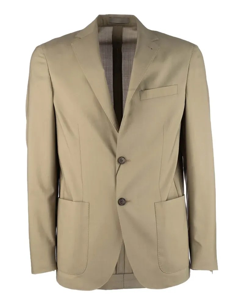 Corneliani single-breasted blazer - Nude Nude