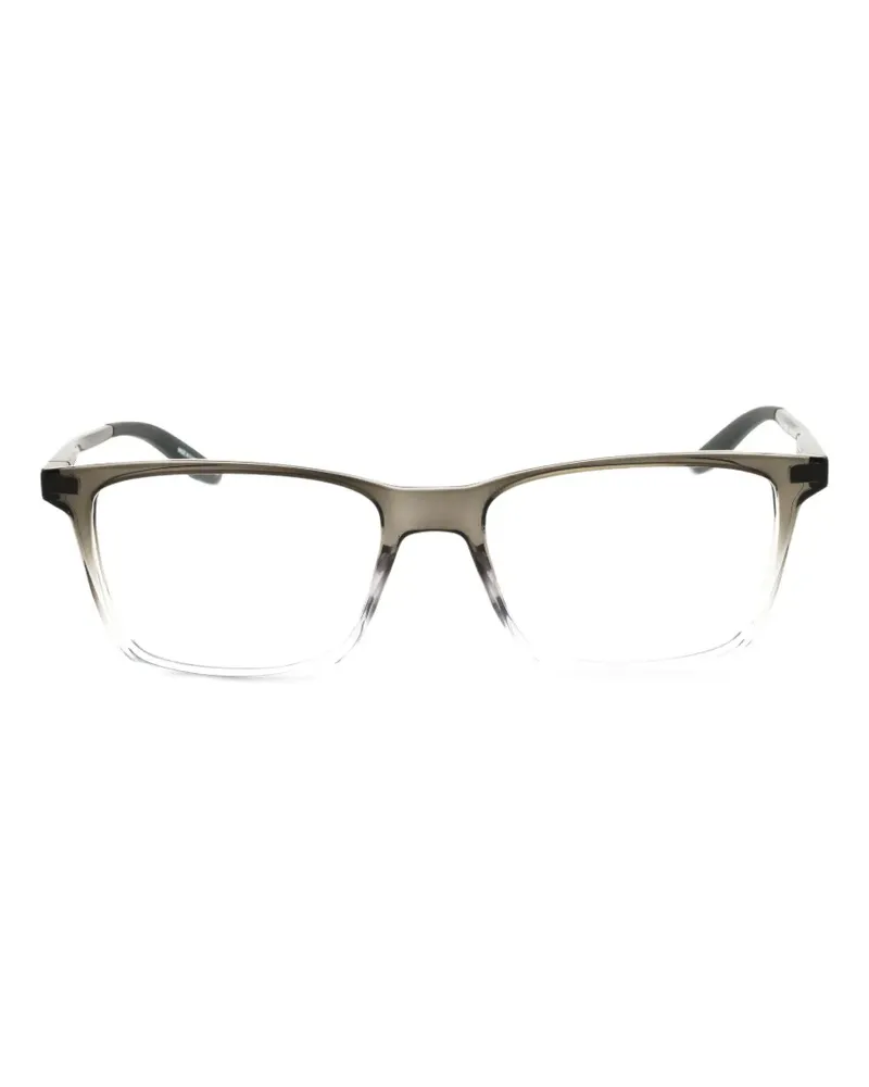 Nike Brille mit eckigem Gestell - Grau Grau