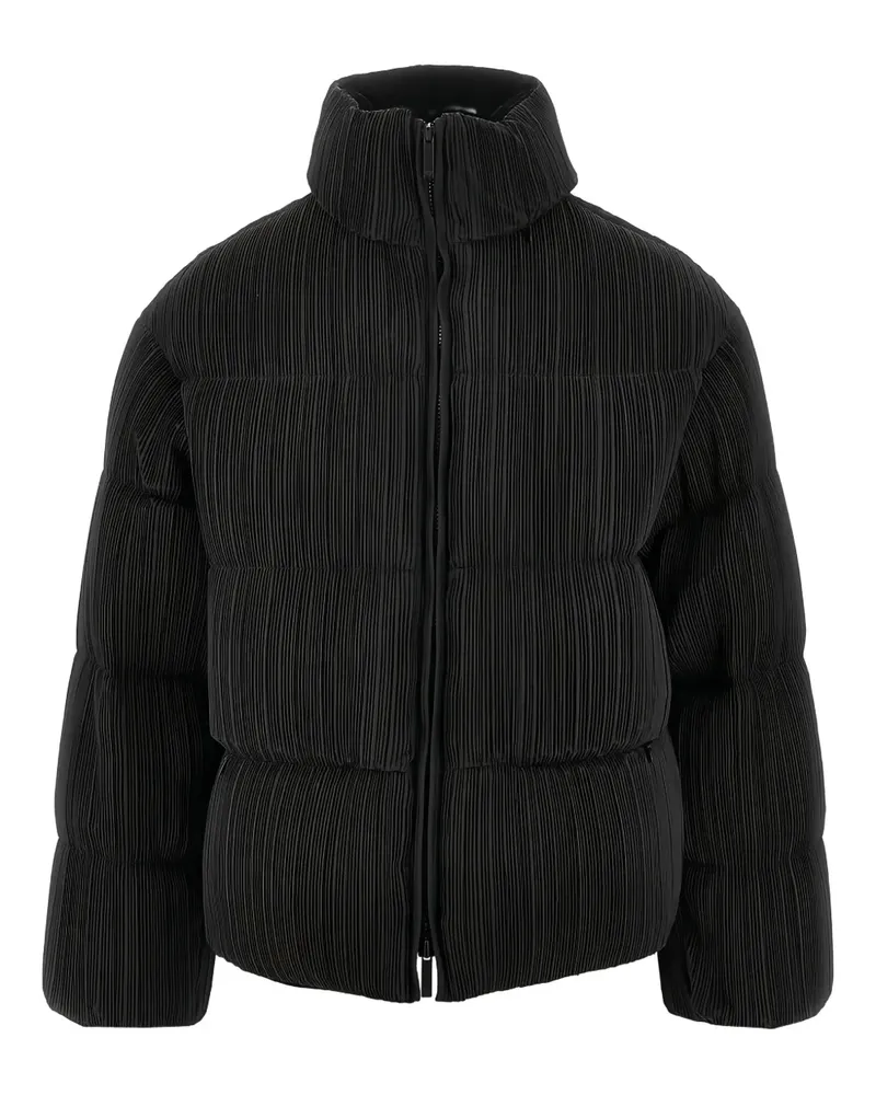 Emporio Armani zip-fastening puffer jacket - Schwarz Schwarz