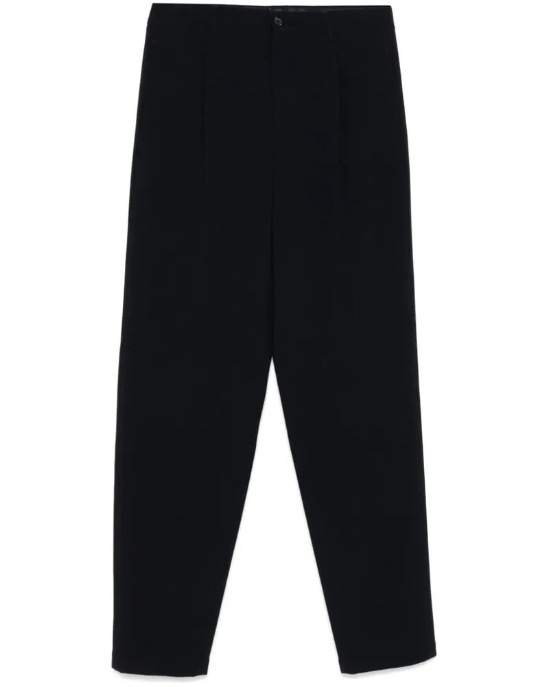 Giorgio Armani Gerippte Hose - Blau Blau