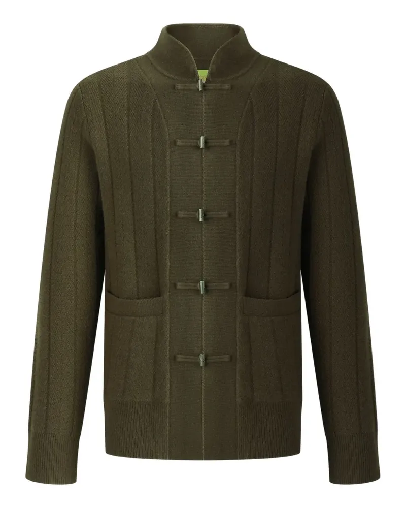 Shanghai Tang Geknöpfter Tang Cardigan - Grün Grün
