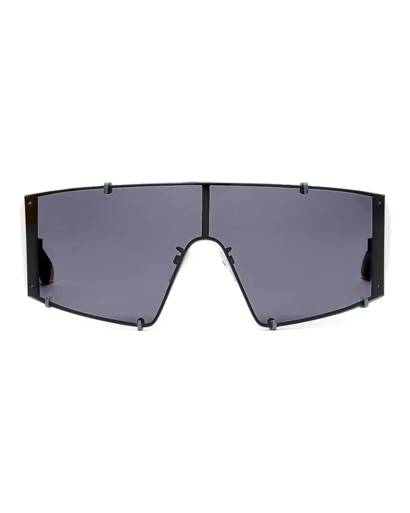 Stella McCartney Sonnenbrille mit geometrischem Gestell - Schwarz Schwarz
