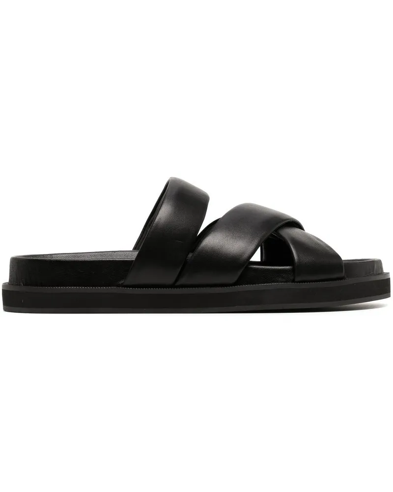 SENSO Nico Sandalen mit überkreuzten Riemen - Schwarz Schwarz