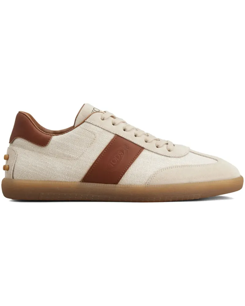 TOD'S Tabs Sneakers mit Einsätzen - Nude Nude