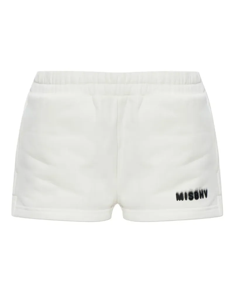 MISBHV logo track shorts - Weiß Weiß