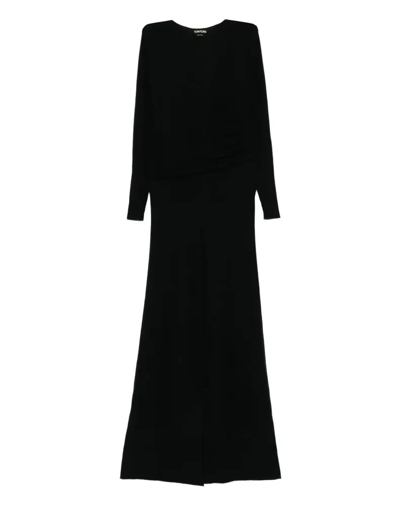 Tom Ford Jumpsuit aus Wolle - Schwarz Schwarz