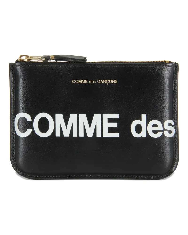 Comme des Garçons logo-print wallet - Schwarz Schwarz