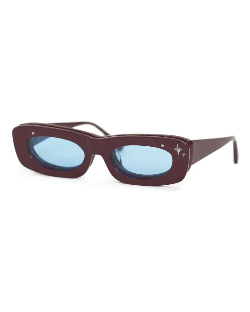 pushBUTTON x Grey Ant Flip Up Sonnenbrille - Rot Rot