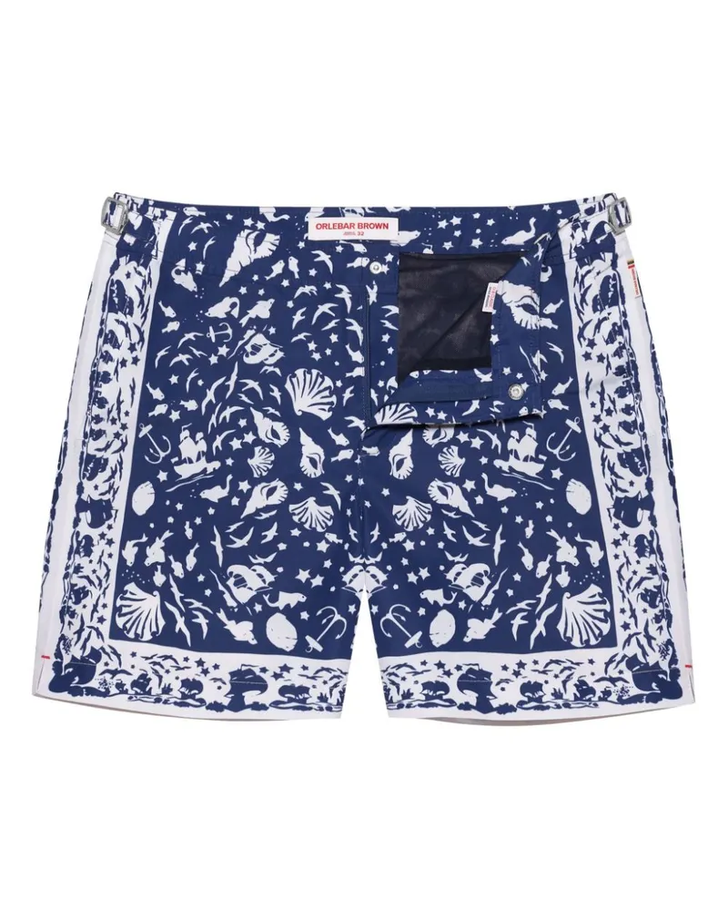 Orlebar Brown Bulldog Badeshorts - Blau Blau