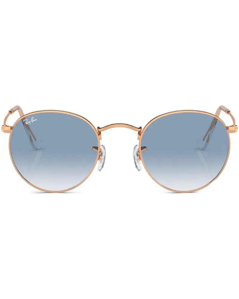 Ray Ban Round Sonnenbrille mit rundem Gestell - Gold Gold