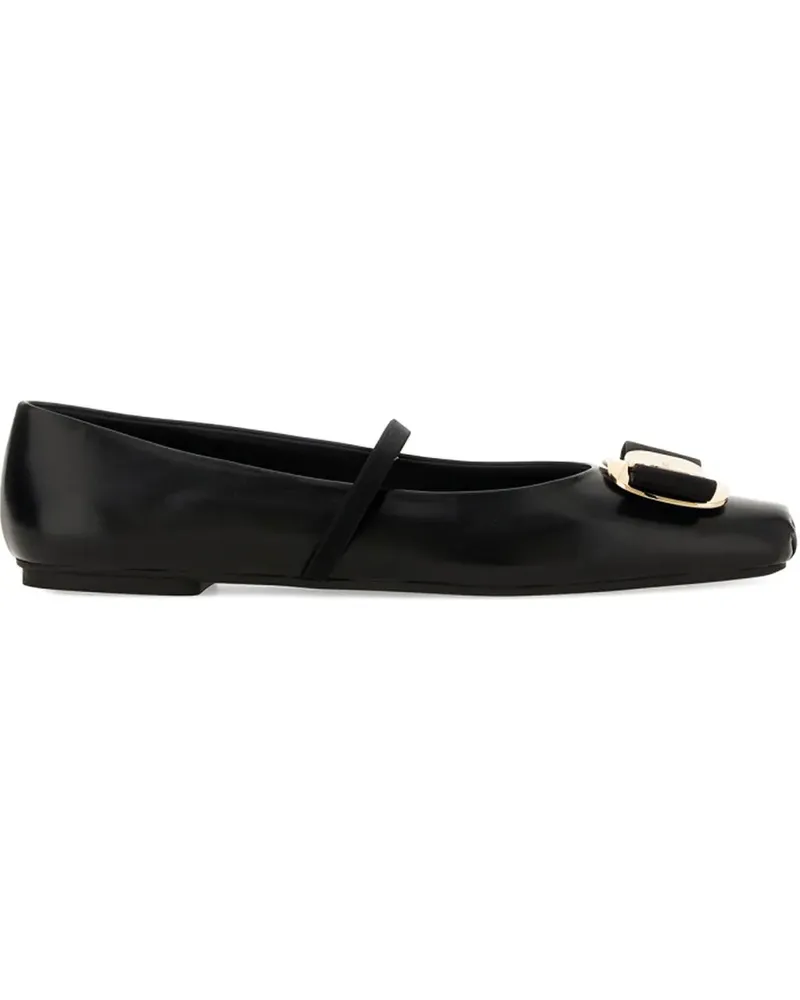 Ferragamo New Vara Ballerinas - Schwarz Schwarz