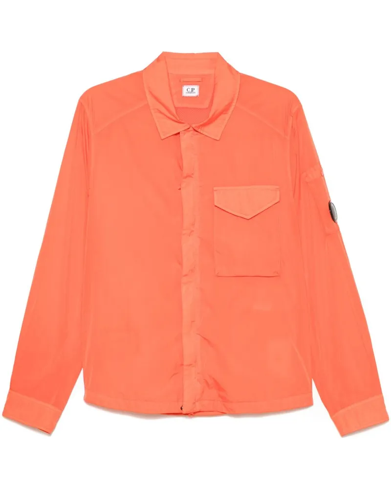 C.P. Company Jacke mit Linsen-Detail - Rot Rot