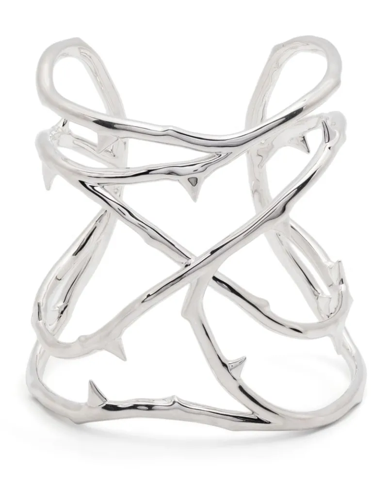 Shaun Leane Rose Thorn Armband mit poliertem Finish Silber