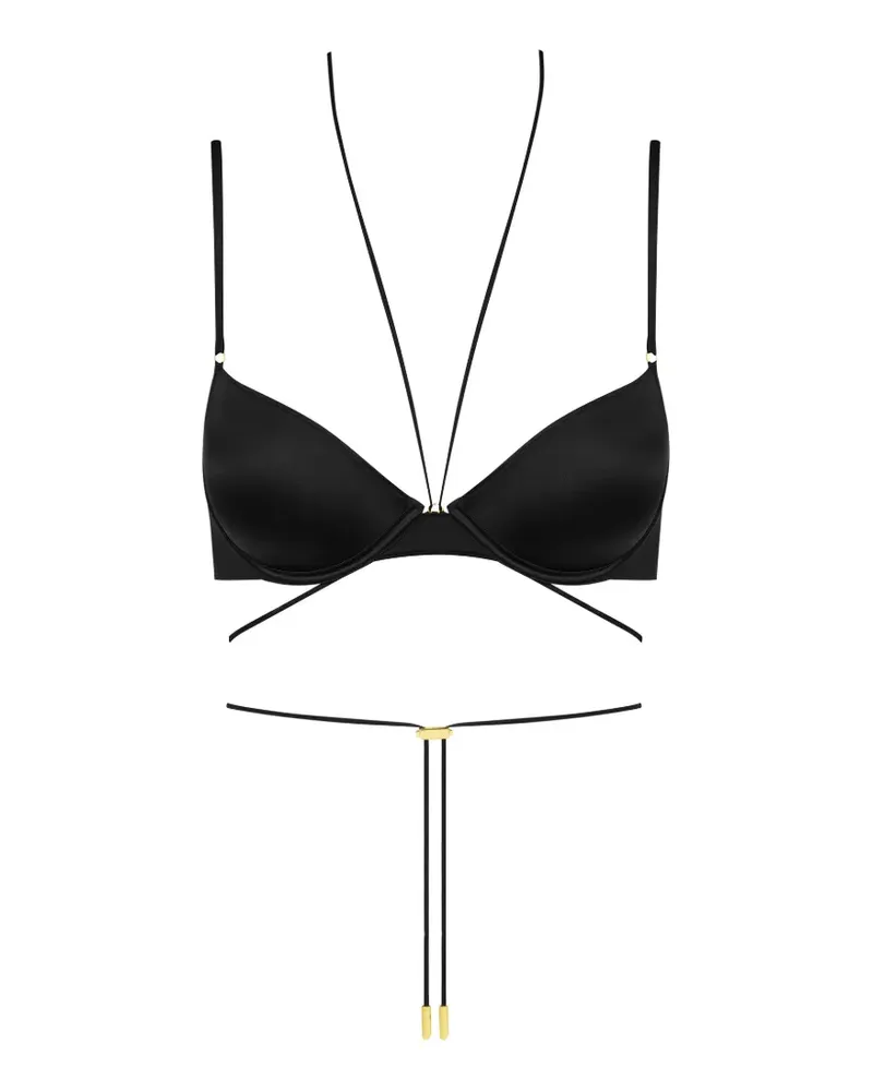 Maison Close French Kiss BH - Schwarz Schwarz