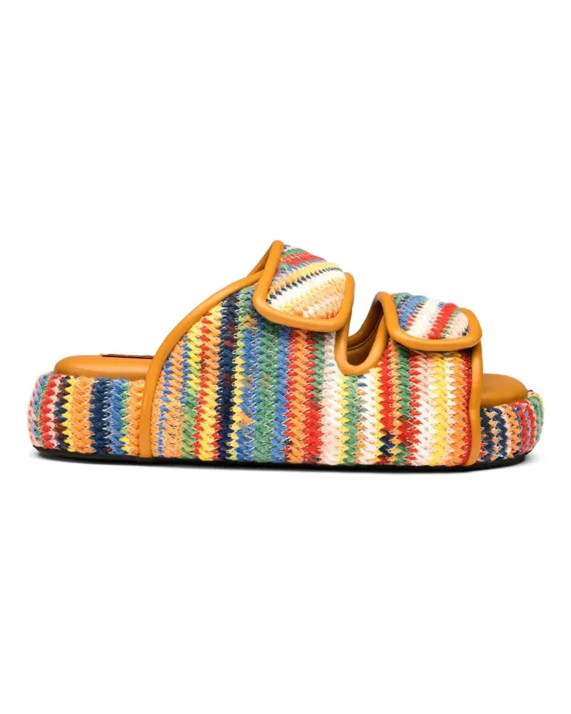 Simon Miller Cro Sandalen mit Klettverschluss - Orange Orange