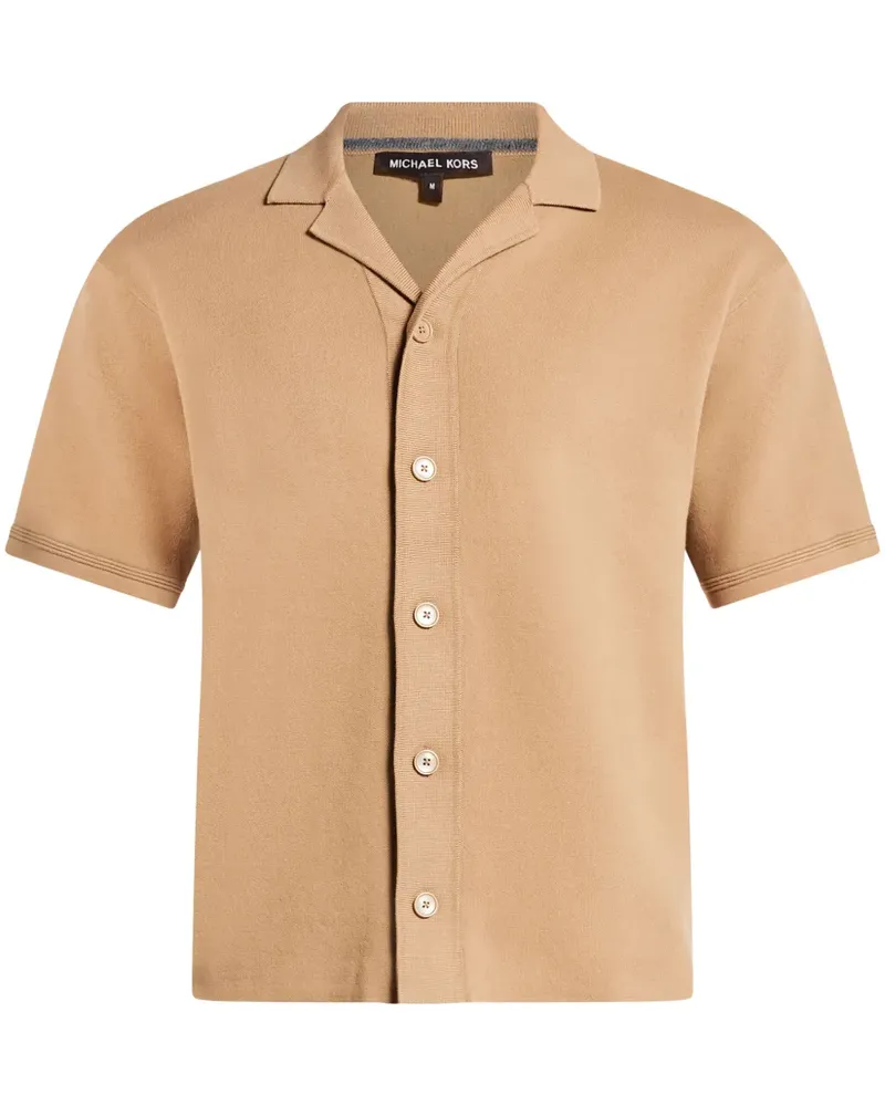 Michael Kors Gestricktes Hemd - Nude Nude