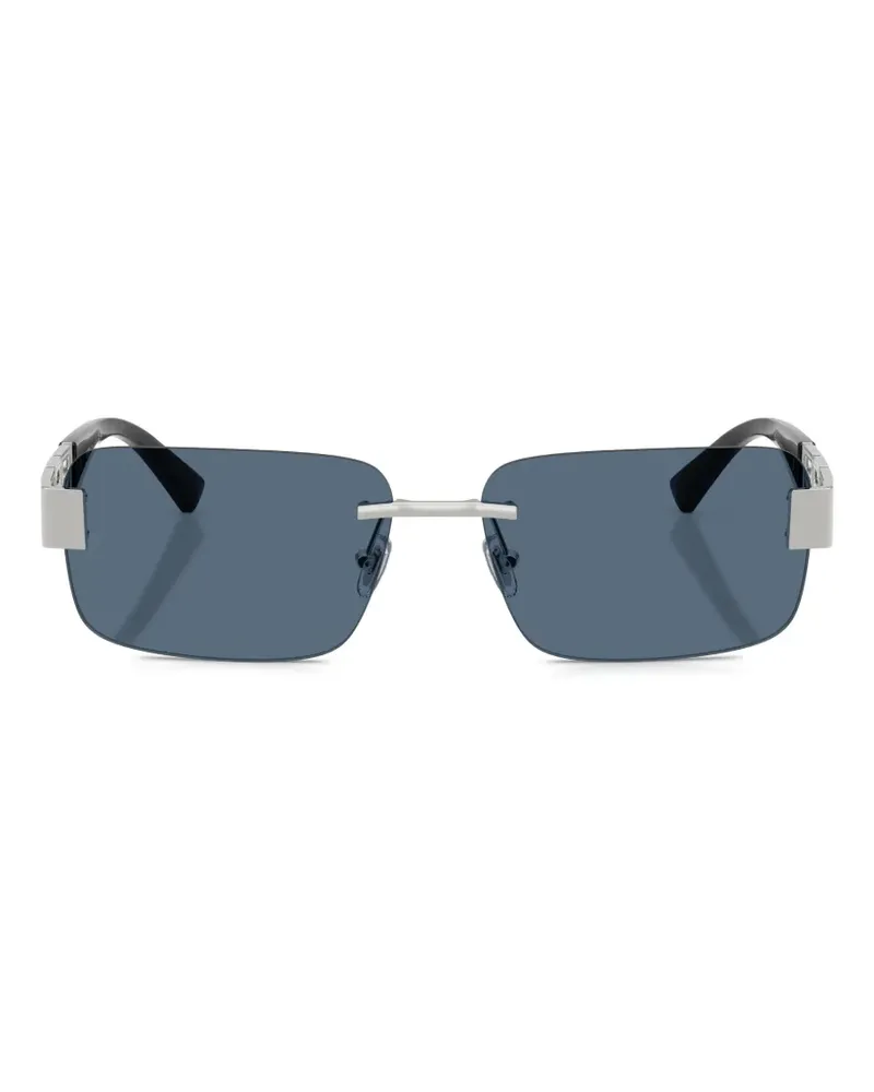Versace rimless sunglasses - Silber Silber