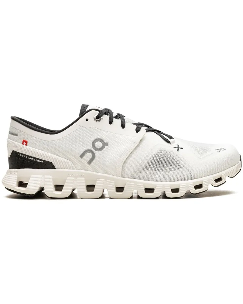 ON Cloud X 3 "Ivory" Sneakers - Weiß Weiß