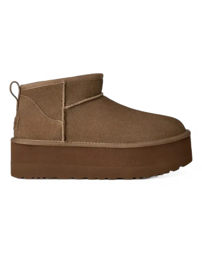 UGG Classic Ultra Mini Plateau-Stiefel - Braun Braun