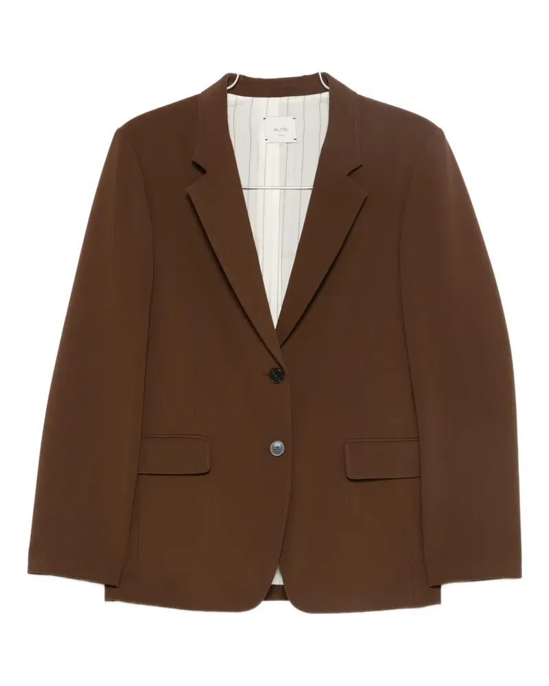 ALYSI notched-lapel blazer - Braun Braun
