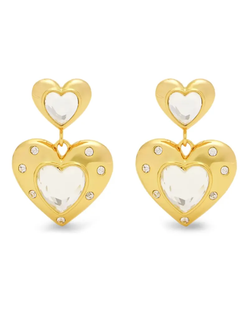 Self-Portrait Verzierte Ohrringe - Gold Gold