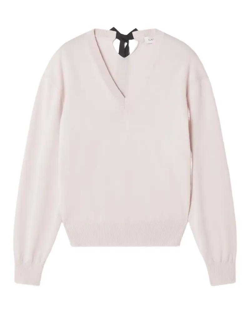 Lanvin Pullover mit V-Ausschnitt - Rosa Rosa