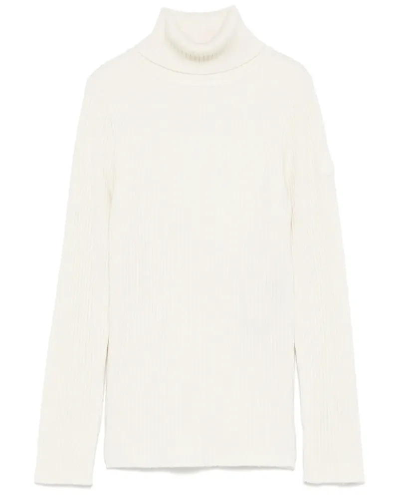 Yves Salomon Pullover mit Rollkragen - Nude Nude