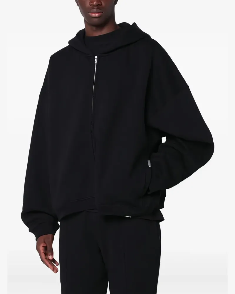 REPRESENT Cardigan mit Kapuze - Schwarz Schwarz