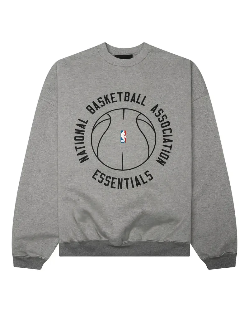 Fear of God NBA x Barkley Hendricks Pullover mit Logo-Print - Grau Grau