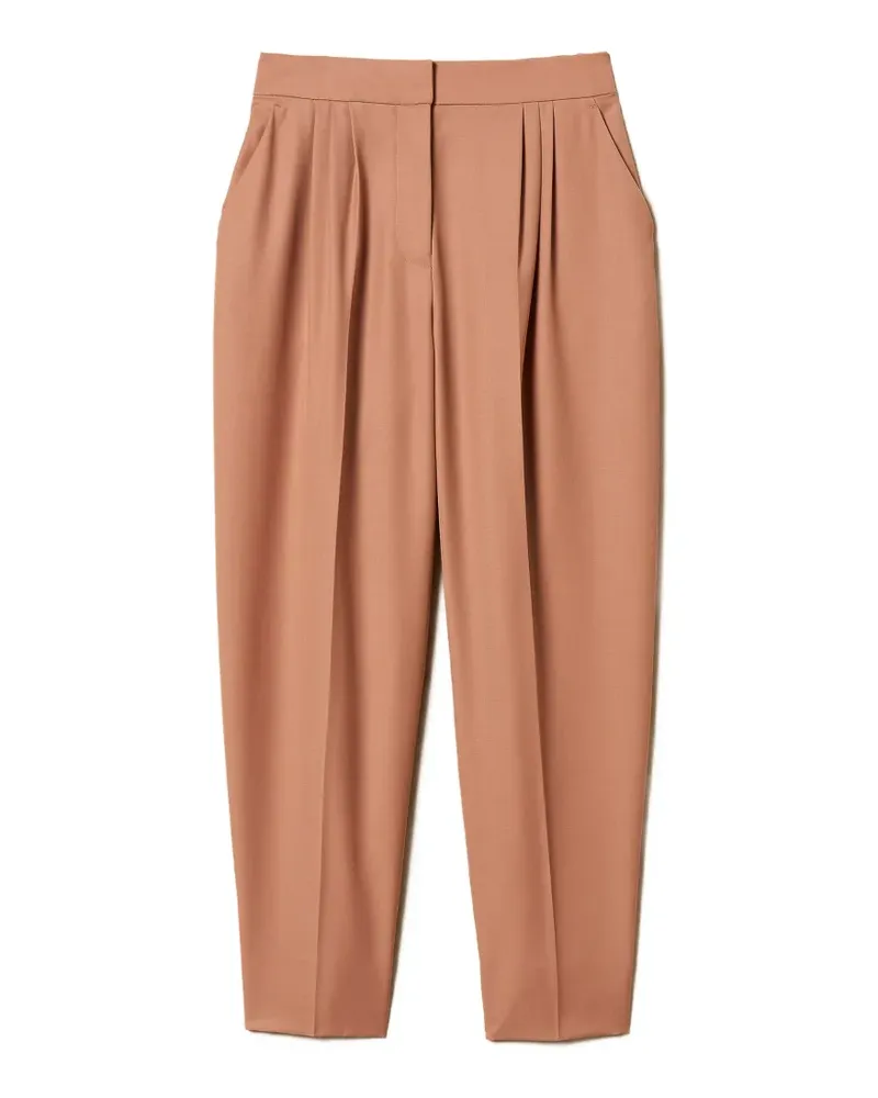 Twin-Set Plissierte Hose - Braun Braun