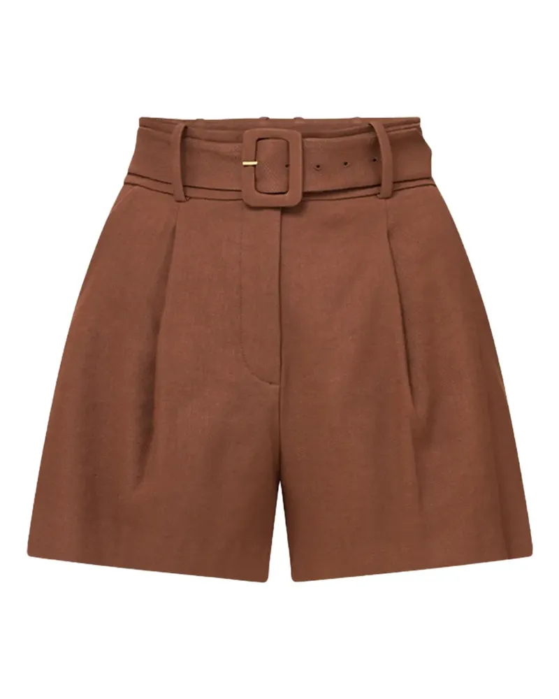 Veronica Beard Shorts mit Falten - Braun Braun